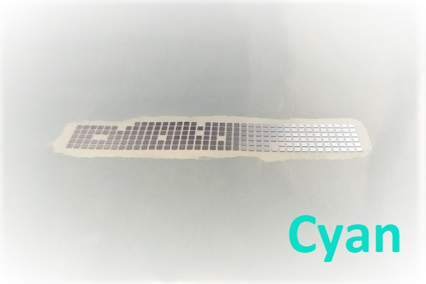 cyan LED chip