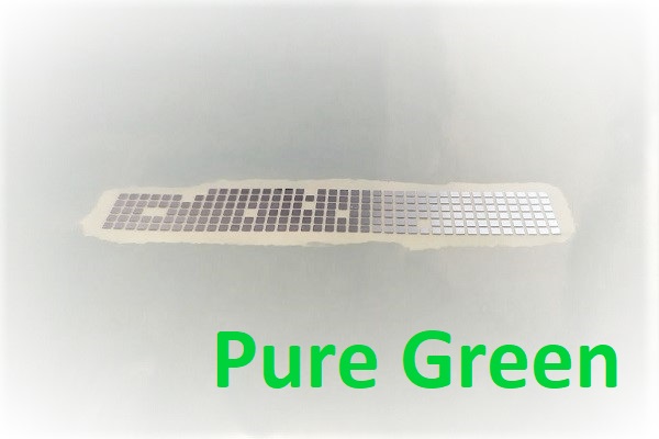 pure green LED chip
